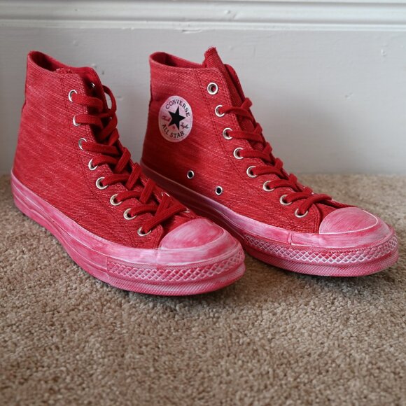 Converse Chuck 70 Overdyed Linen - Red - Picture 2 of 7